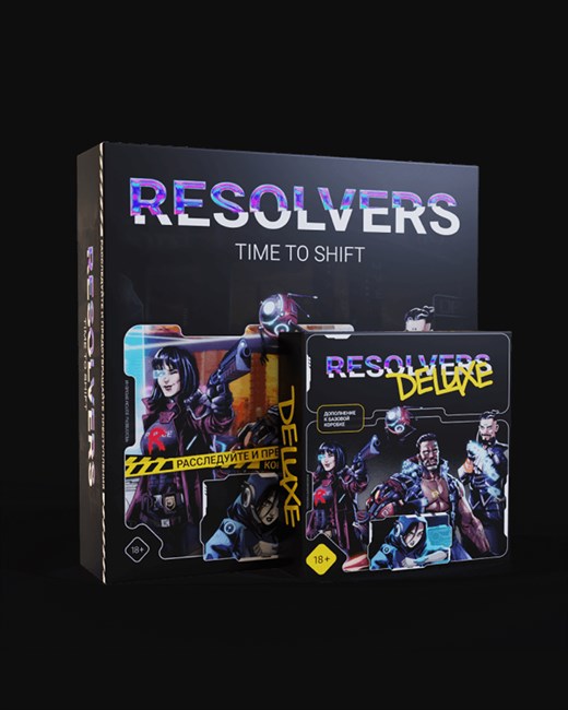 Настольная игра Resolvers: Time to Shift  (делюкс издание) - фото 6499