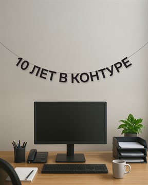 Поздравительная надпись