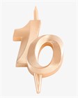 Свеча для торта 10 лет - фото 6766
